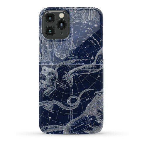 Blue and White Constellations Phone Case